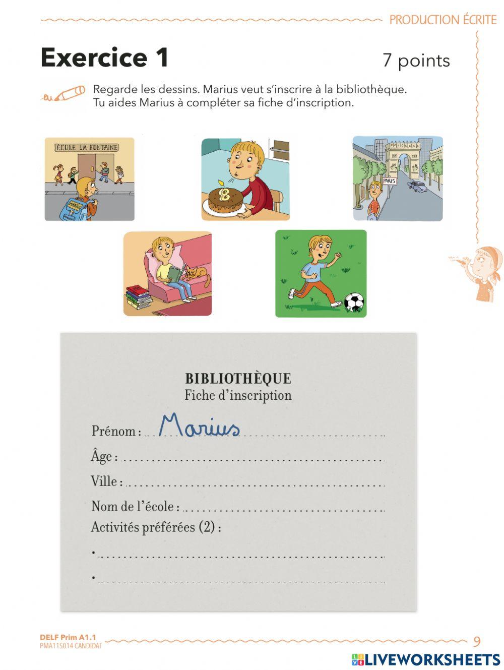 delf-prim-a1-1-online-exercise-for-live-worksheets