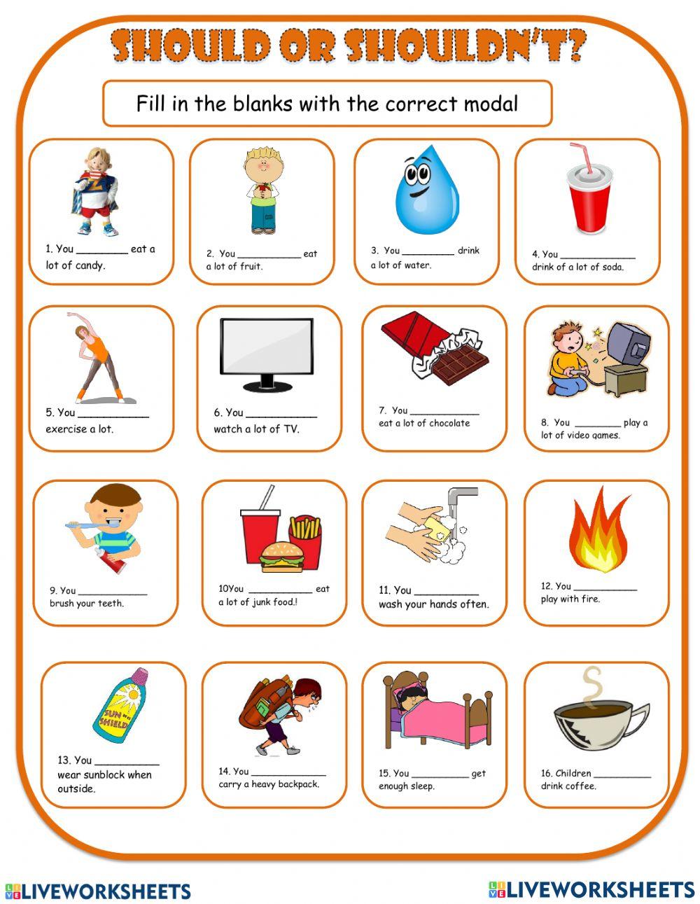 LKPD Should-Shouldn't