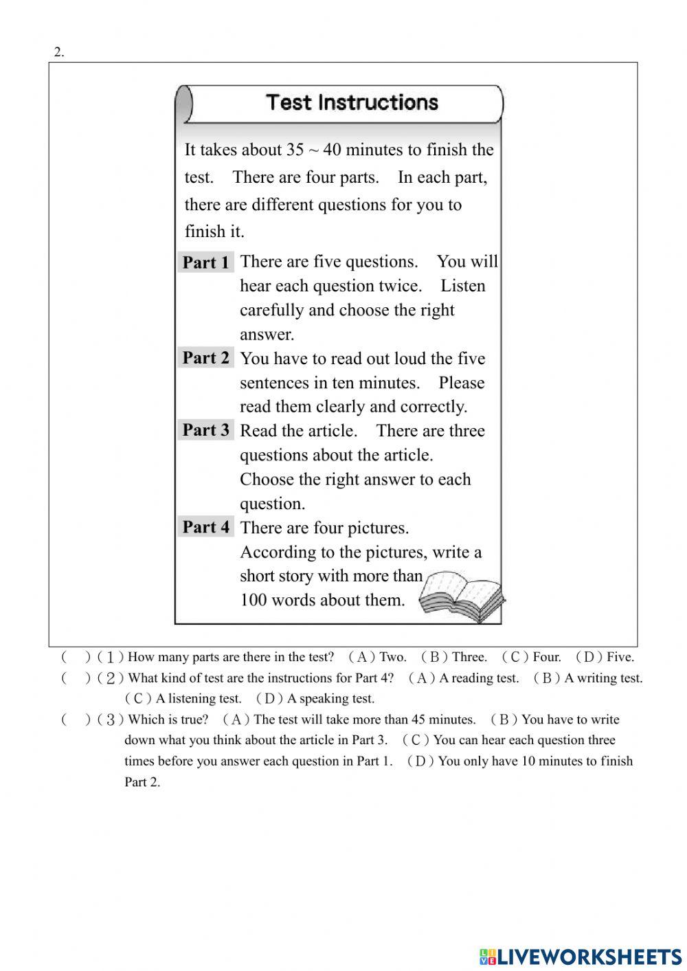 初級閱讀300: 1-4