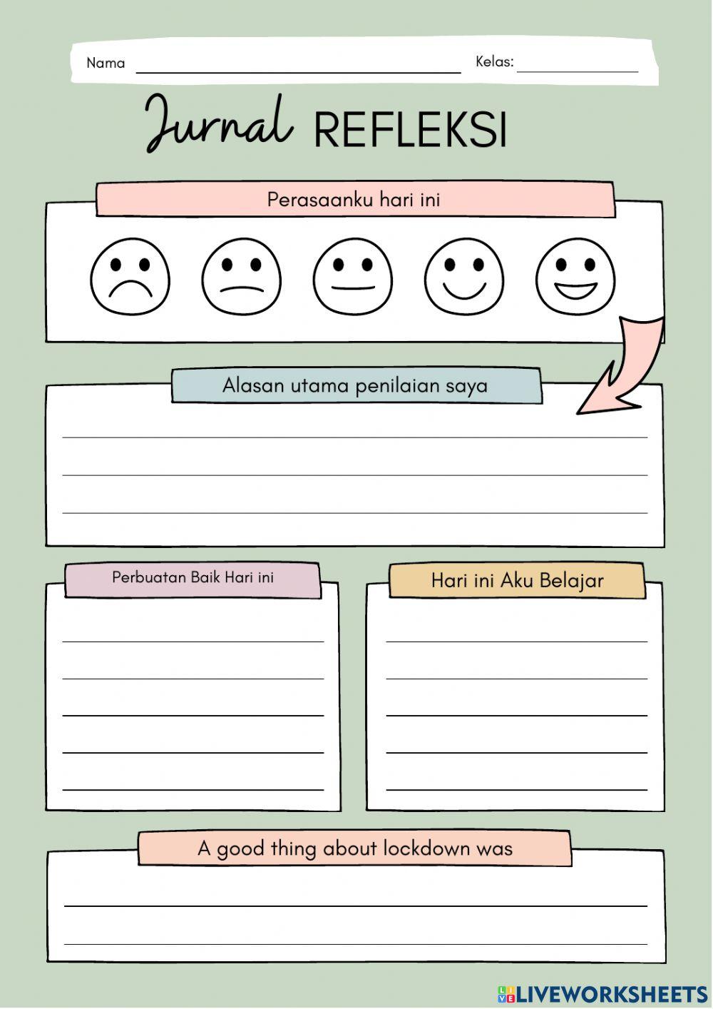 Penilaian antar Teman dan Jurnal Refleksi