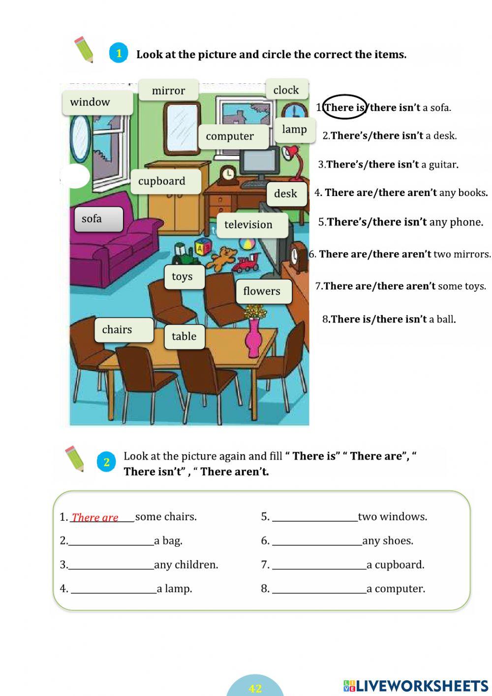 Unit 6 Basic grammar there is-there are