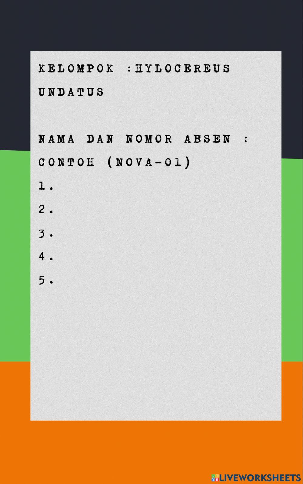 LAS Perubahan Lingkungan