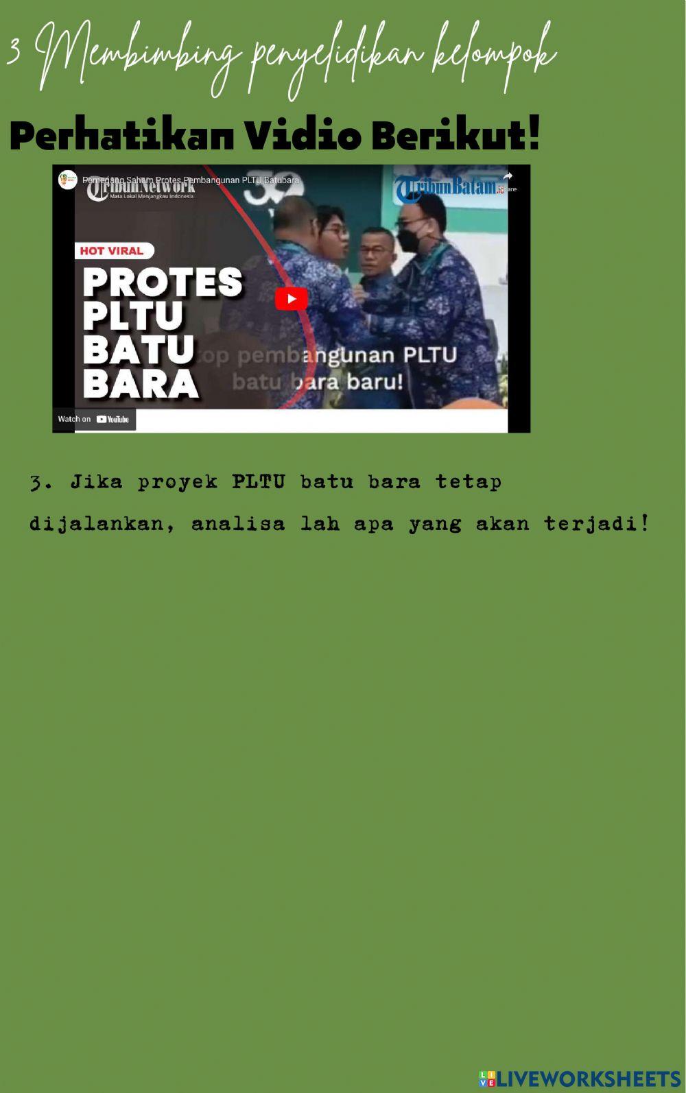 LAS Perubahan Lingkungan