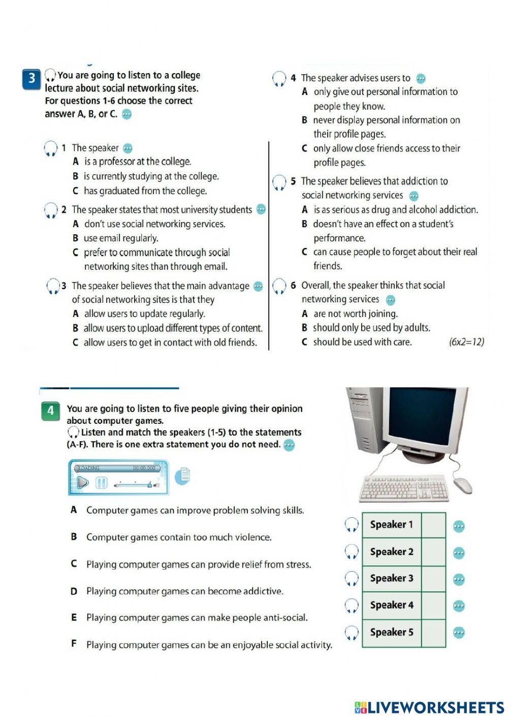 Listening Comprehension