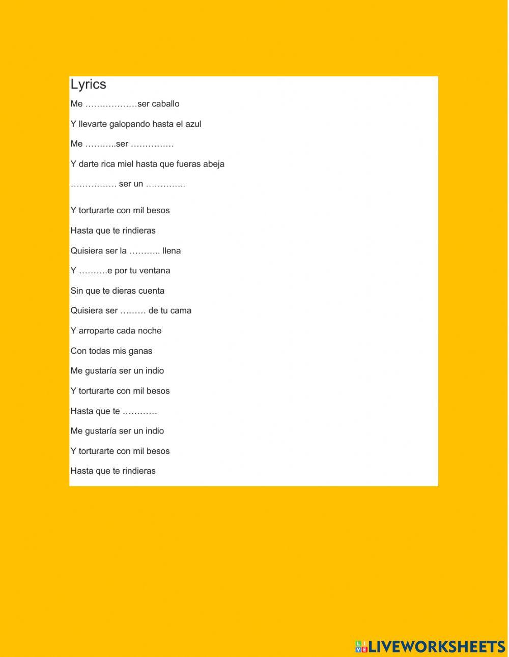 Condicional gustaría