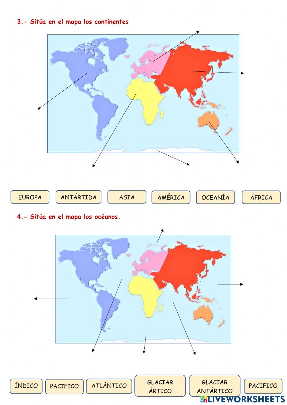 Nos orientamos en la tierra