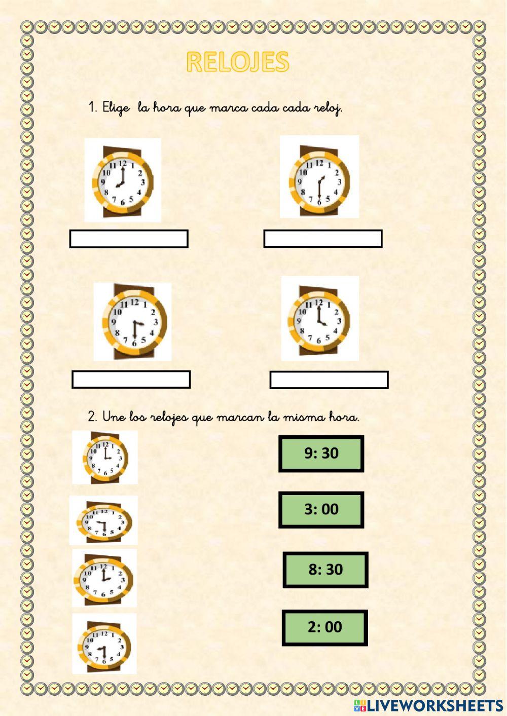 Relojes