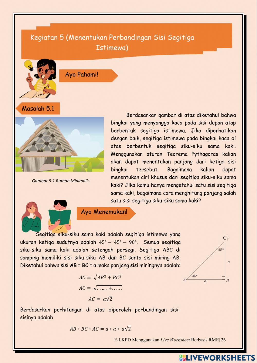 E-LKPD 5 Segitiga Istimewa