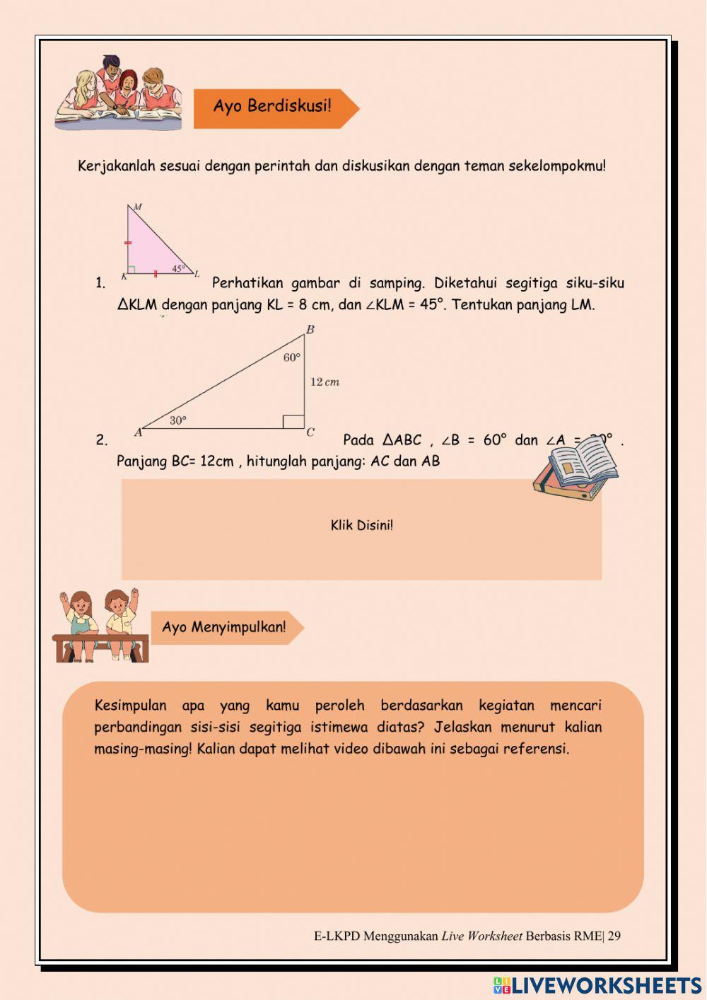 E-LKPD 5 Segitiga Istimewa
