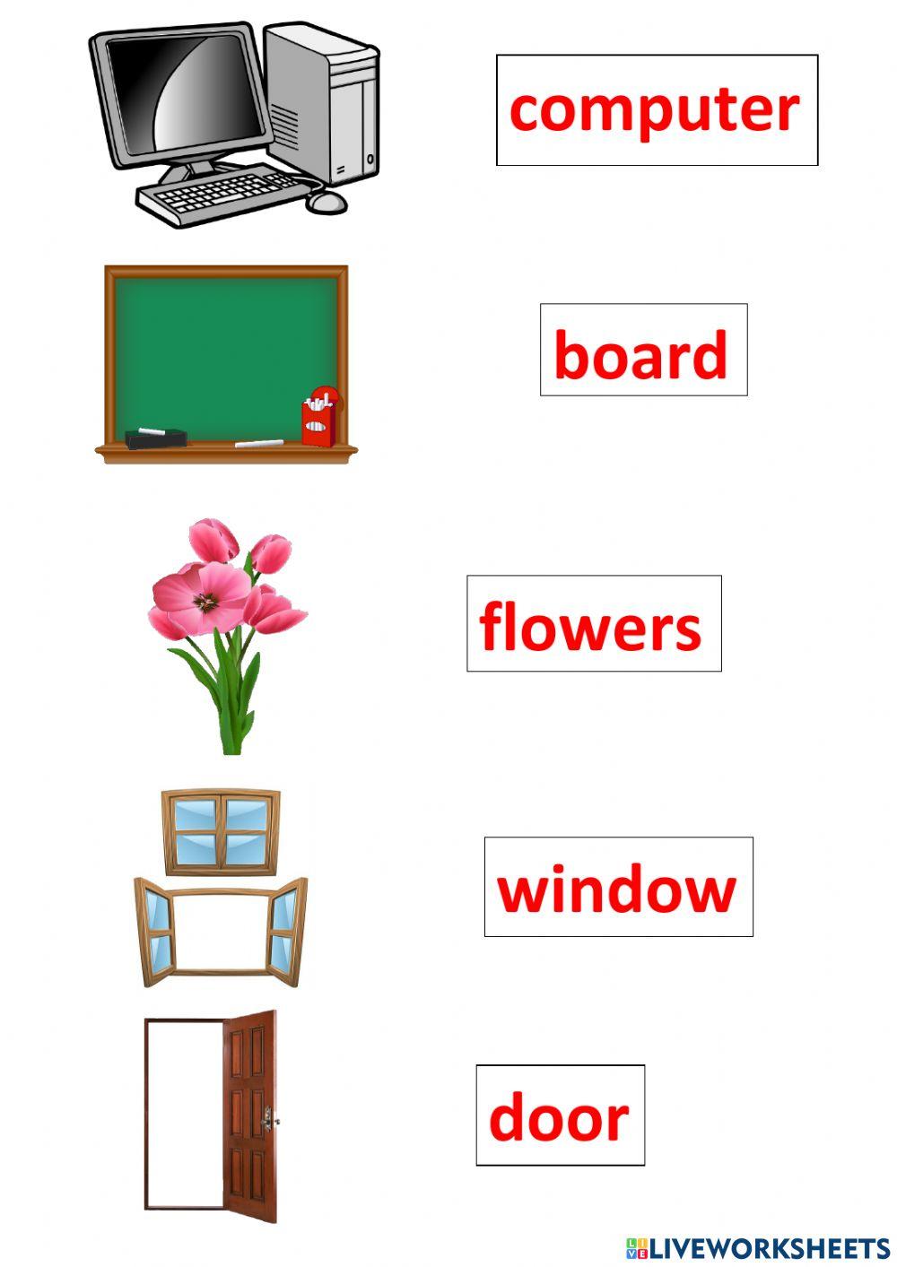 School things - lesson