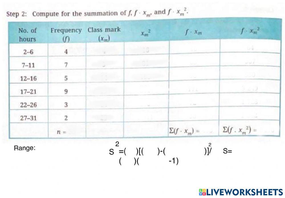 Standard deviation Standard deviation