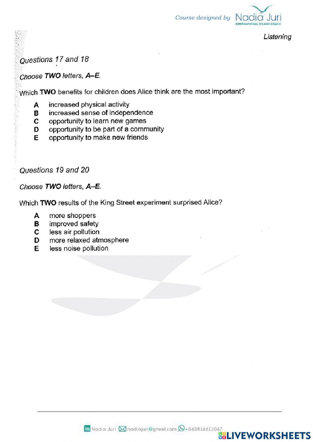 IELTS 15 GENERAL TEST 3 LISTENING