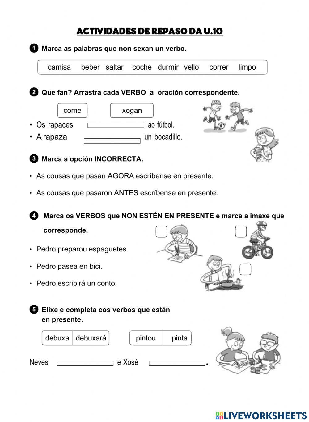 Repaso da unidade 10