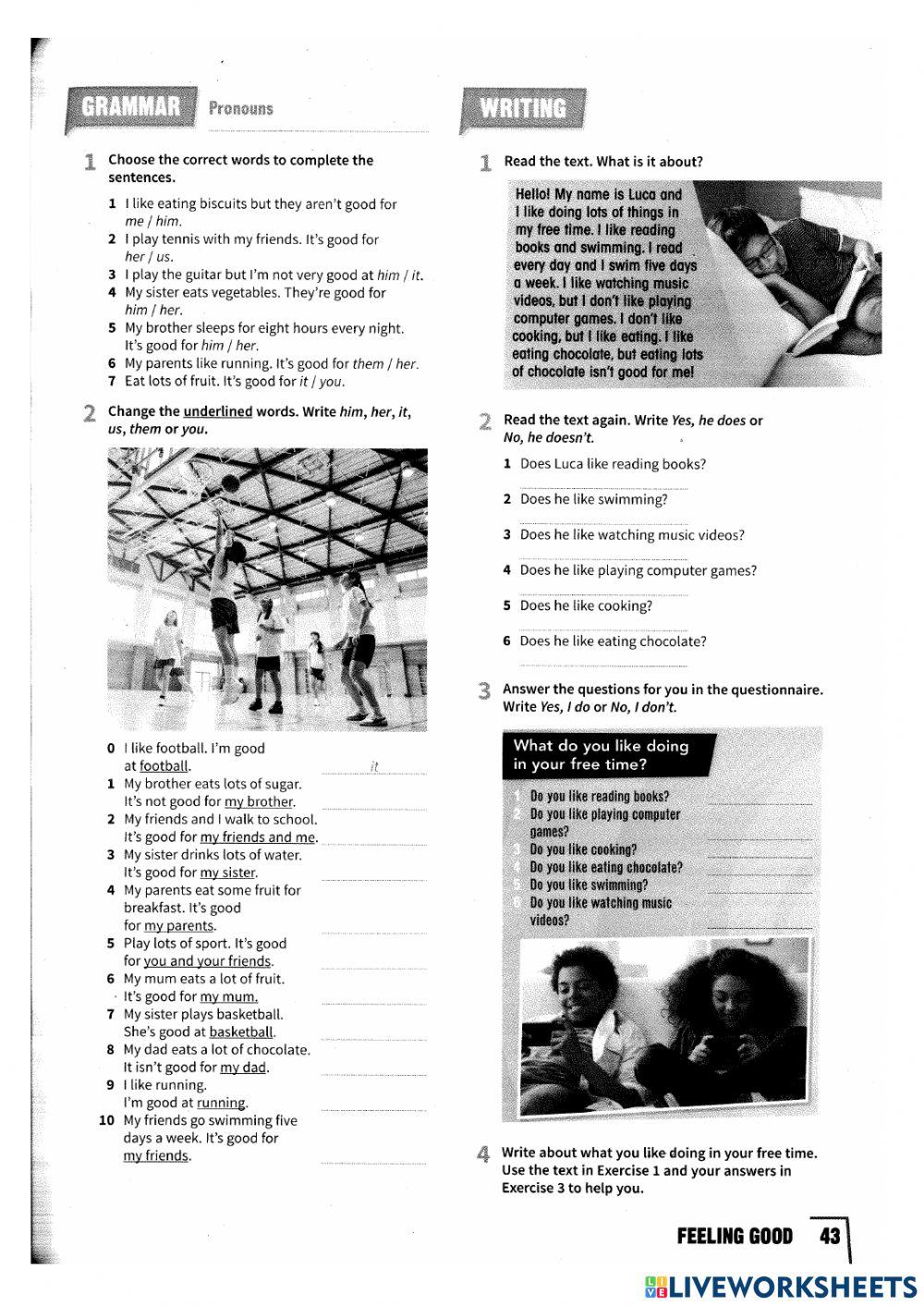 WB Prepare a1 level 1 page 43