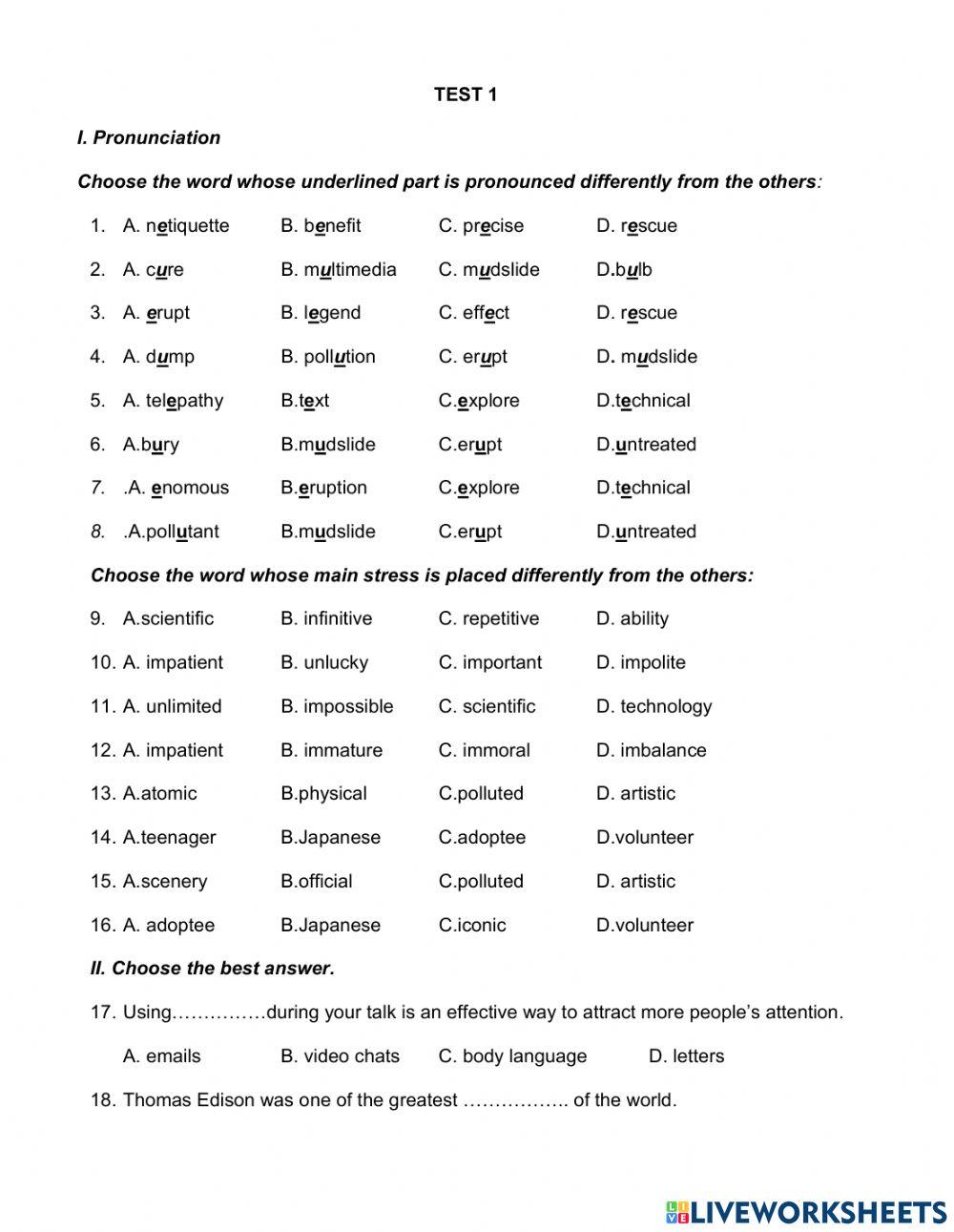 On tap hoc ki 2 lop 8