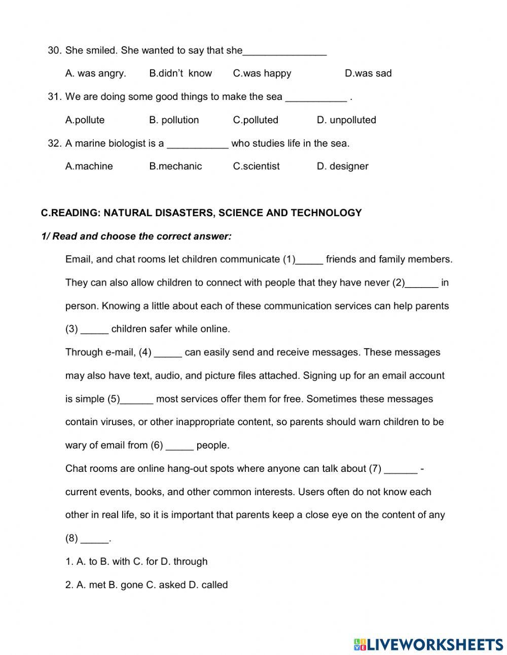 On tap hoc ki 2 lop 8