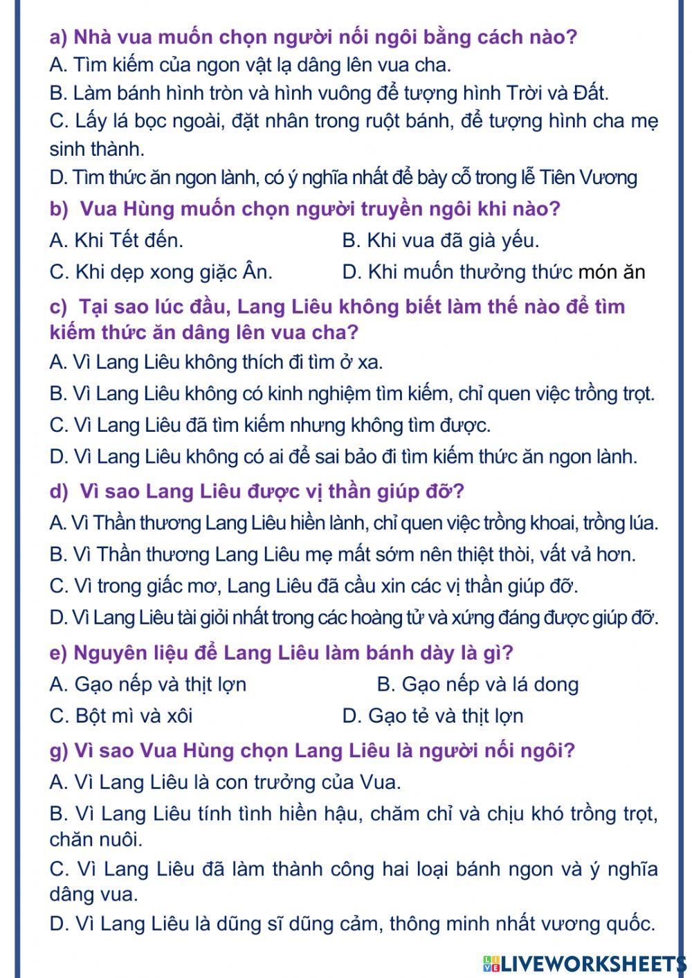 Tiếng Việt 2 (Tuần 35)