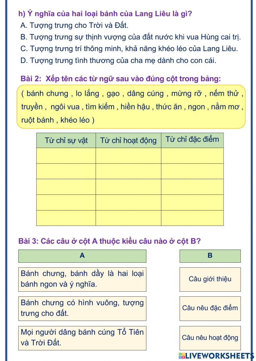 Tiếng Việt 2 (Tuần 35)