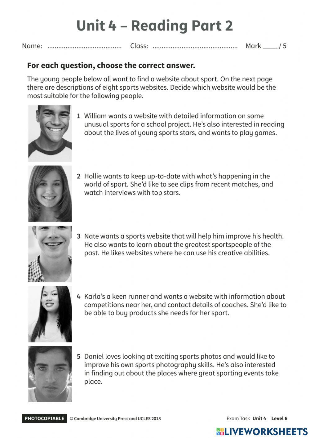 PU6-final test-read&writing