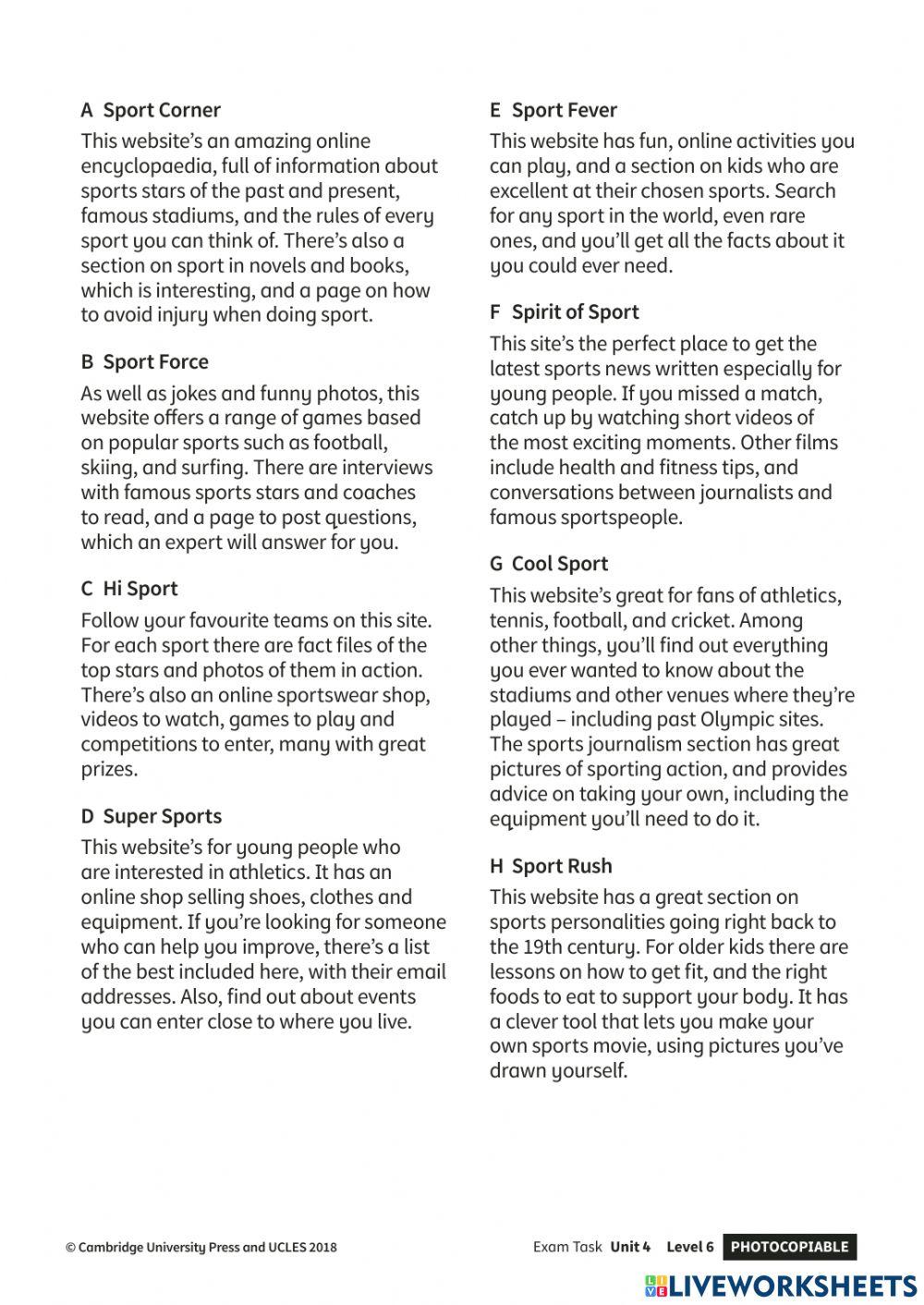 PU6-final test-read&writing