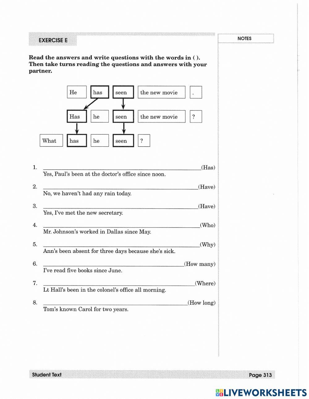 NIALC Vol. 3 Lesson 24 Present Perfect Questions