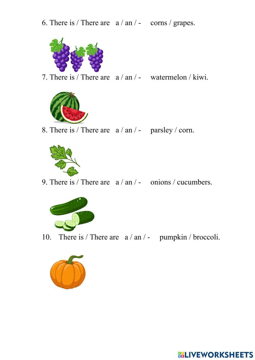 6985284-there-is-there-are-a-an-fruits-and