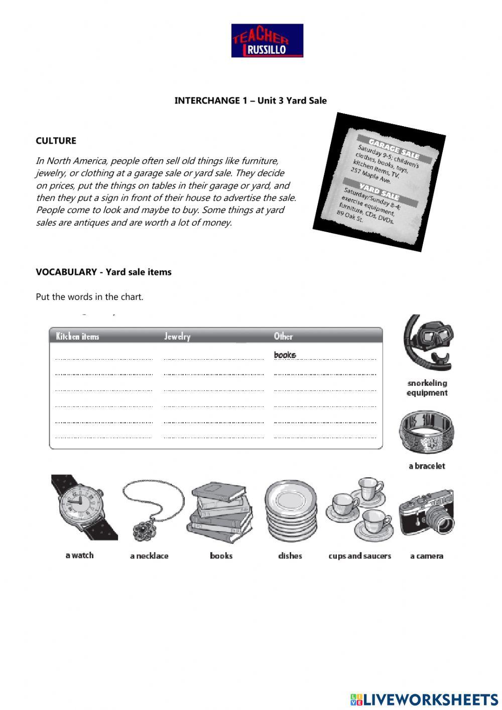 Interchange 1 video unit 3