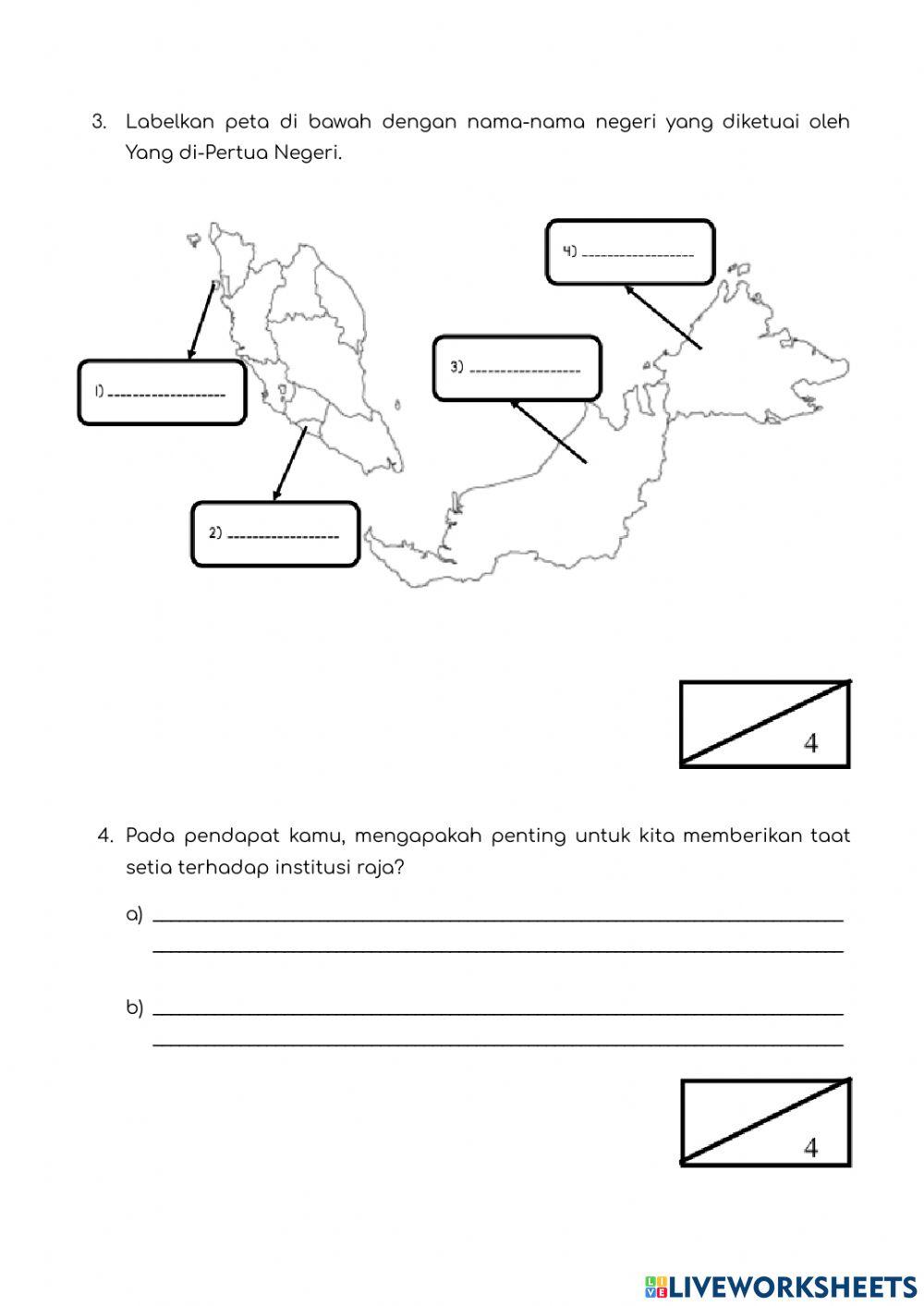 Unit 1 : Institusi Raja Payung Negara
