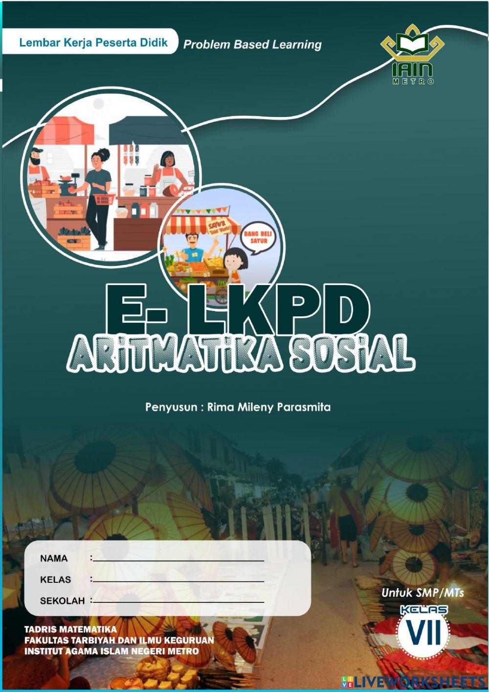 Aritmatika Sosial - LKPD 4 Kegiatan 1