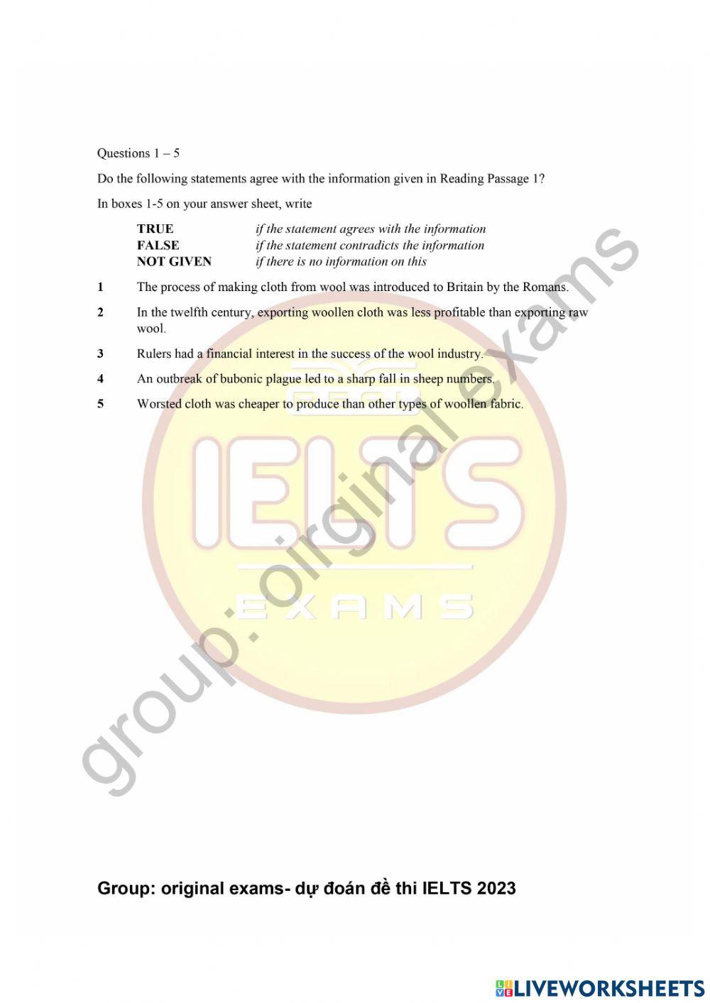 Ielts Free Interactive Worksheets 7002319 ielts-free-interactive-worksheets-7002319