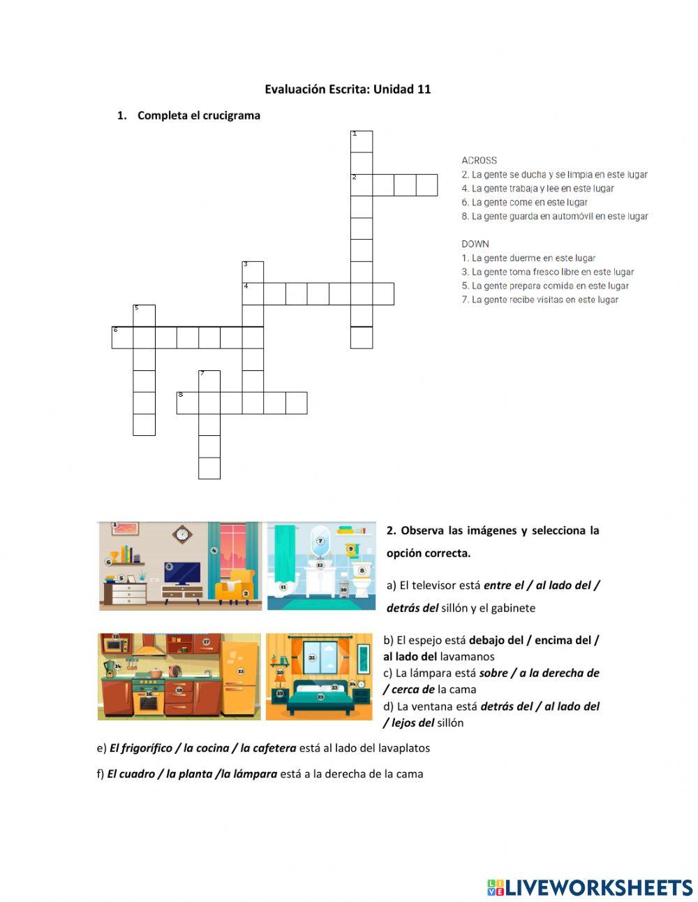 Evaluacion unidad 11