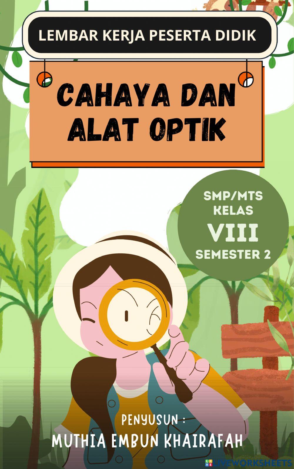 Lkpd cahaya dan alat optik