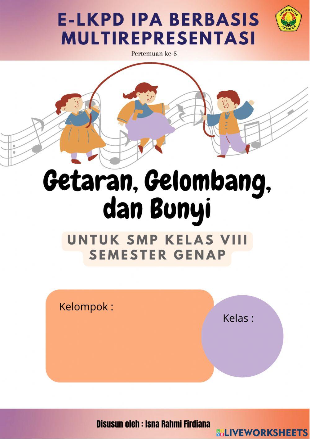 E-LKPD Teknologi Gelombang