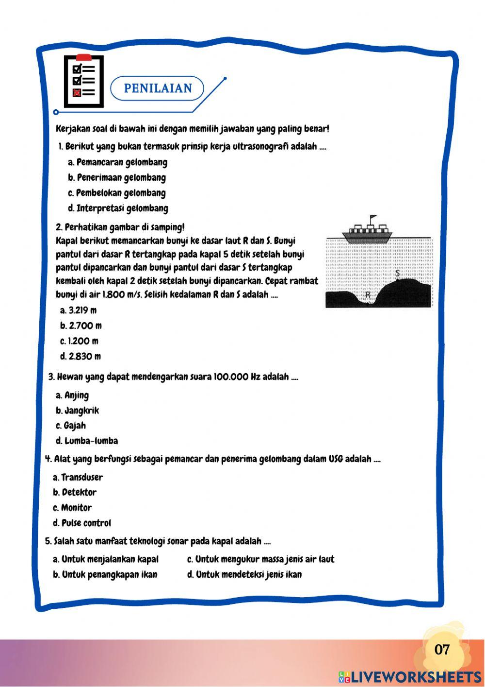 E-LKPD Teknologi Gelombang