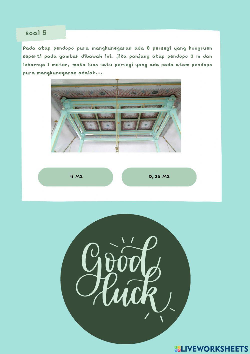 LKPD Geometri Materi Kesebangunan dan Kekongruenan Kelas IX