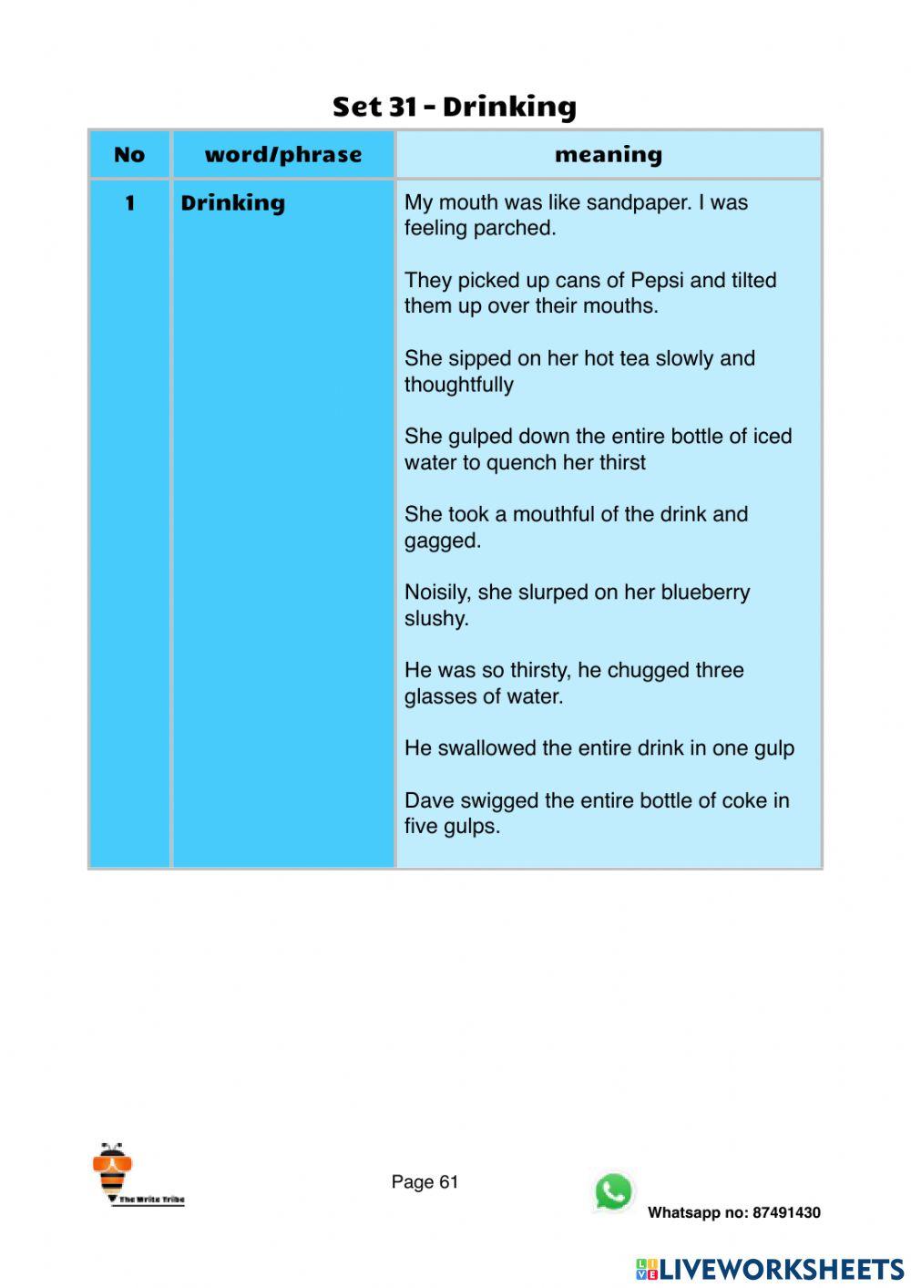 Ultimate creative writing phrasebook vol 1 webinar