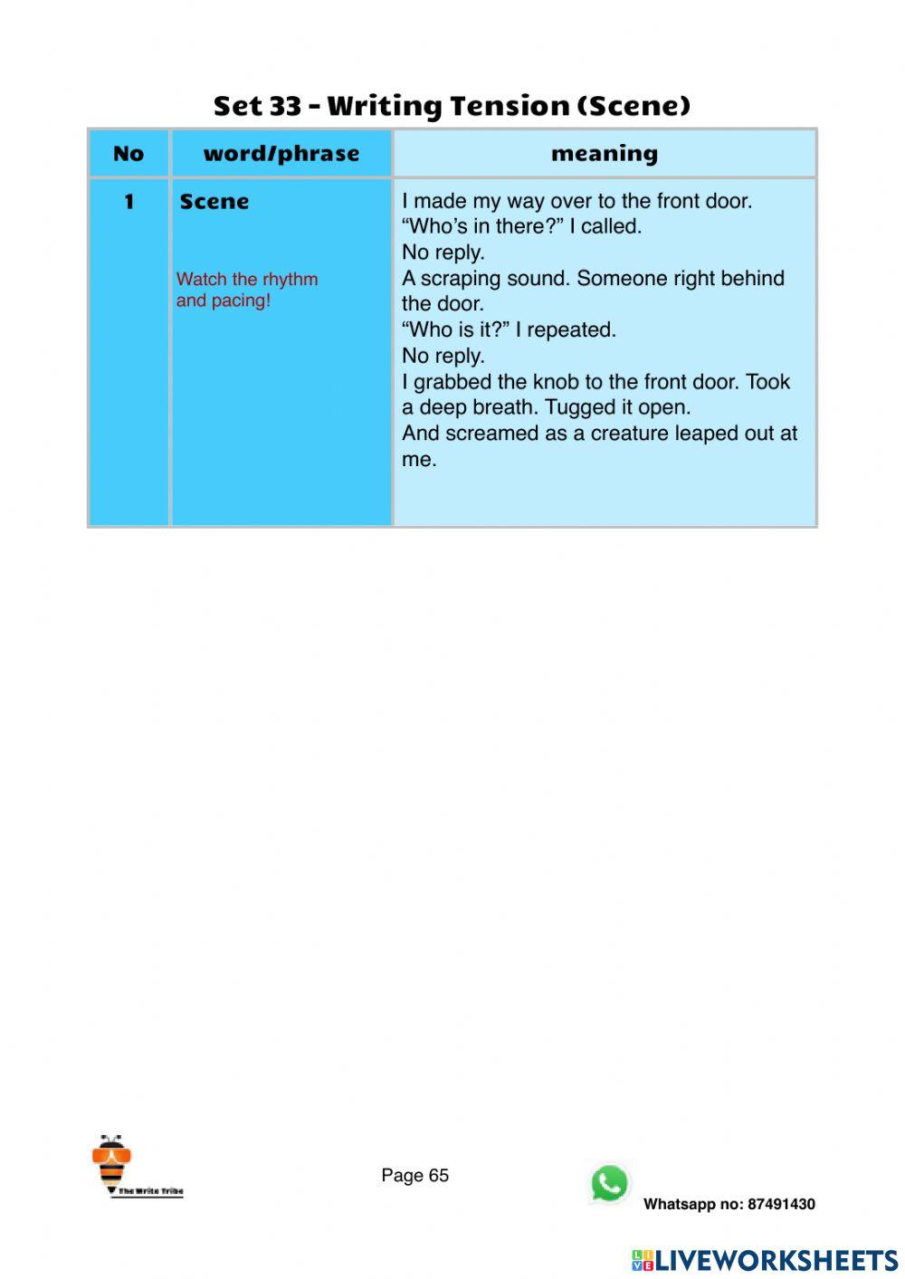 Ultimate creative writing phrasebook vol 1 webinar