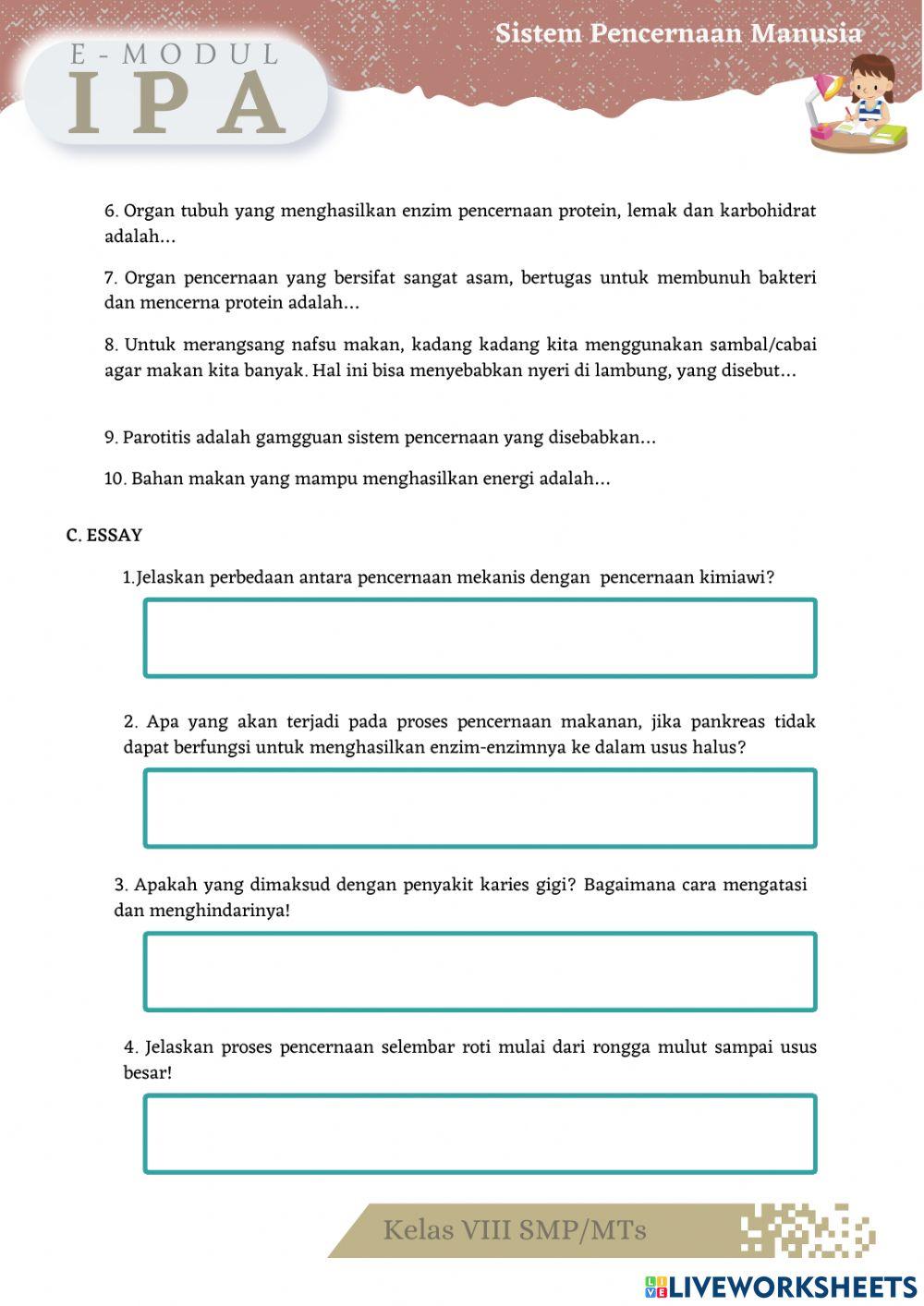 Soal Evaluasi