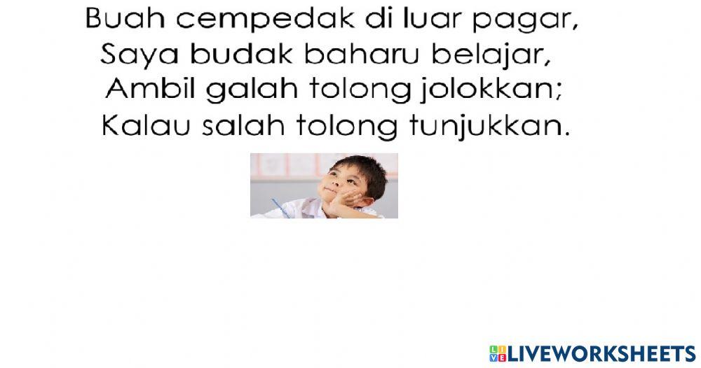 Pantun Buah Cempedak