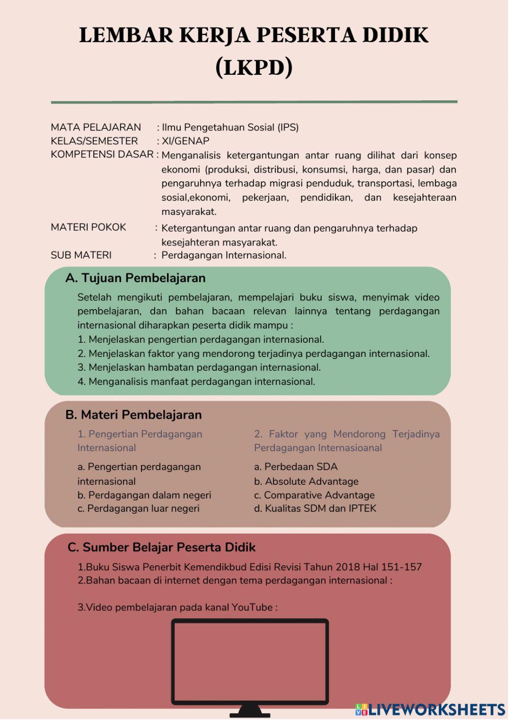 Perdagangan Internasional