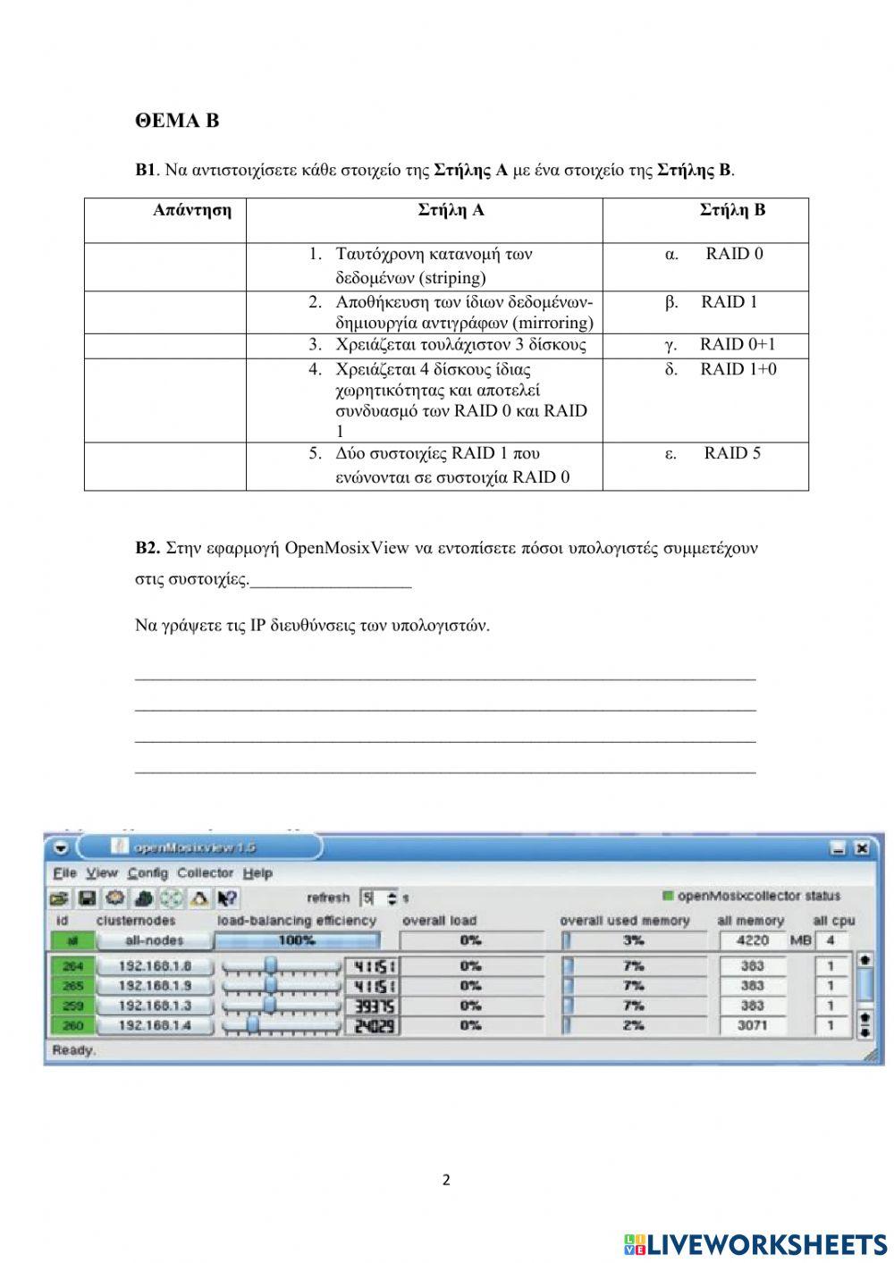 ΕΙΔΙΚΑ ΘΕΜΑΤΑ ΣΤΟ ΥΛΙΚΟ - ΣΤΑ ΔΙΚΤΥΑ ΥΠΟΛΟΓΙΣΤΩΝ