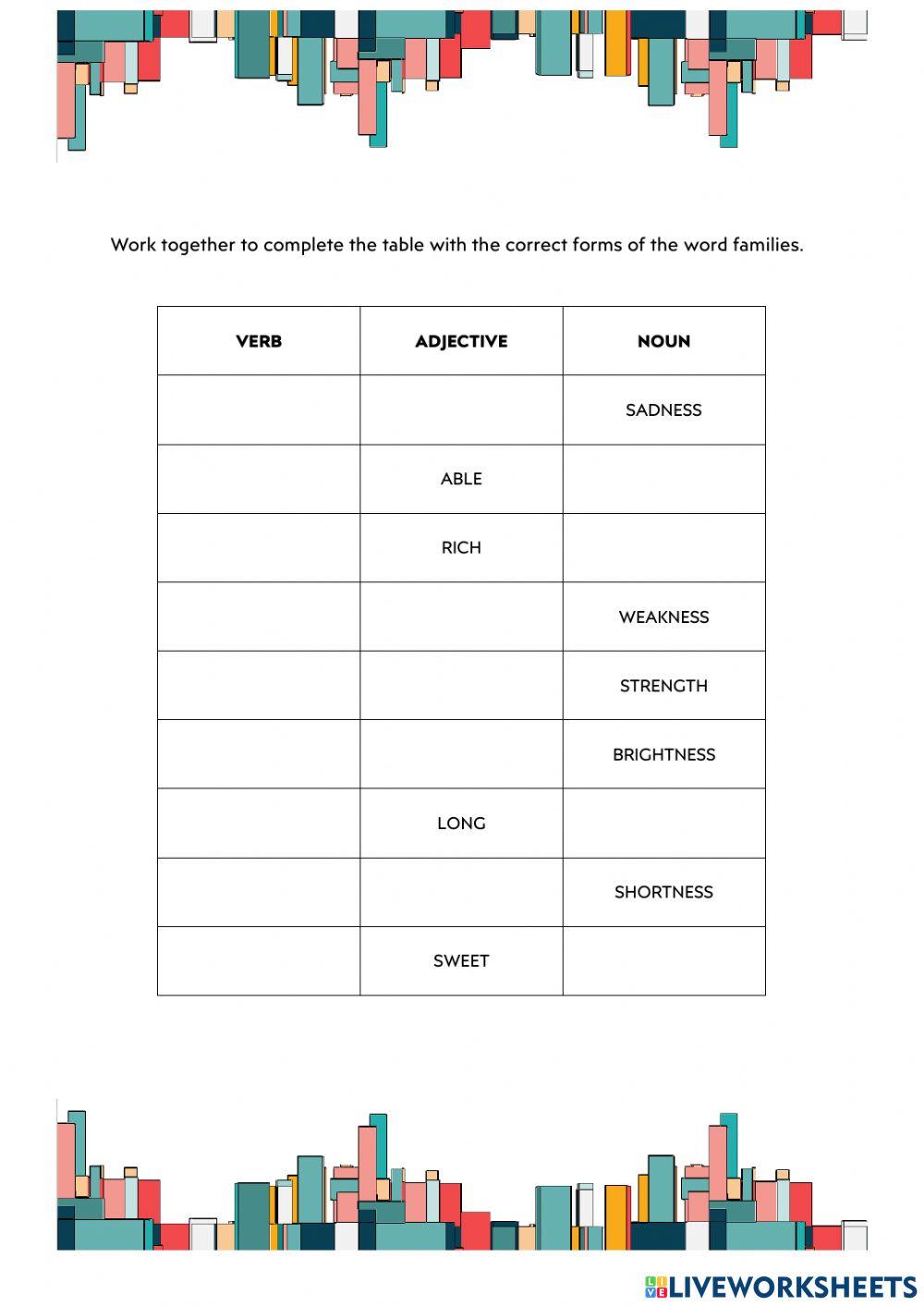 Verbs made with 'en'