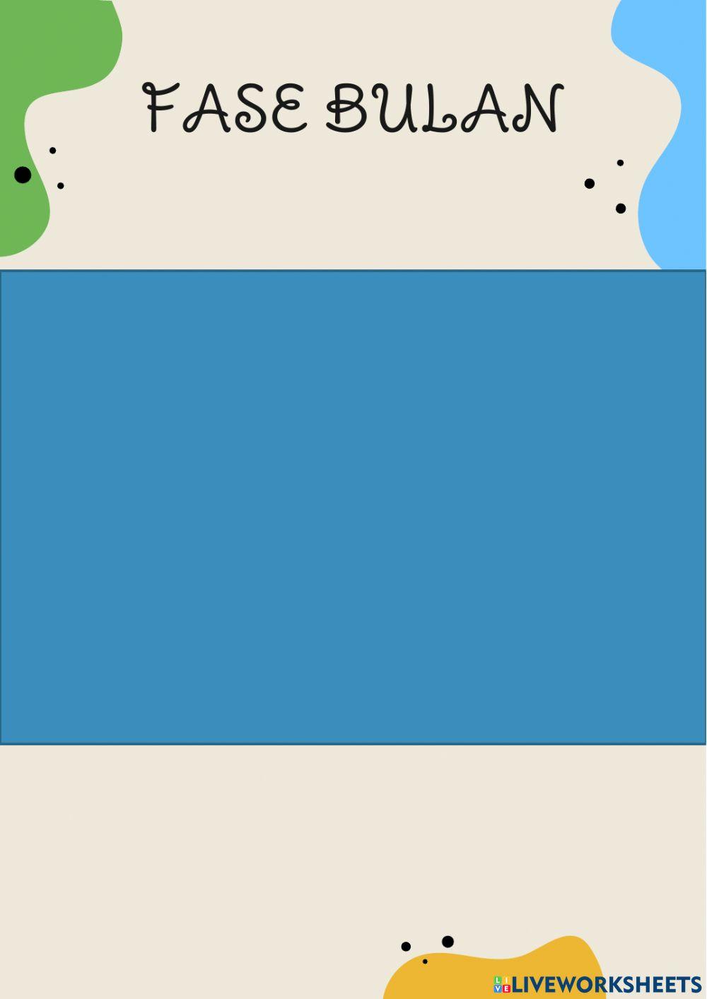 Bulan Sebagai Satelit Bumi