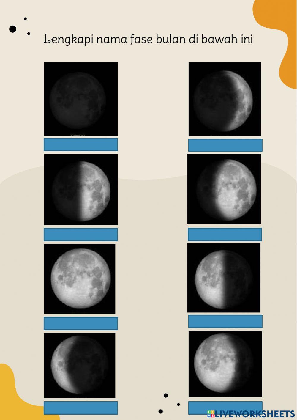 Bulan Sebagai Satelit Bumi