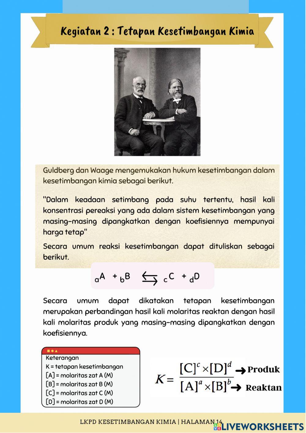 Kesetimbangan kimia part 2