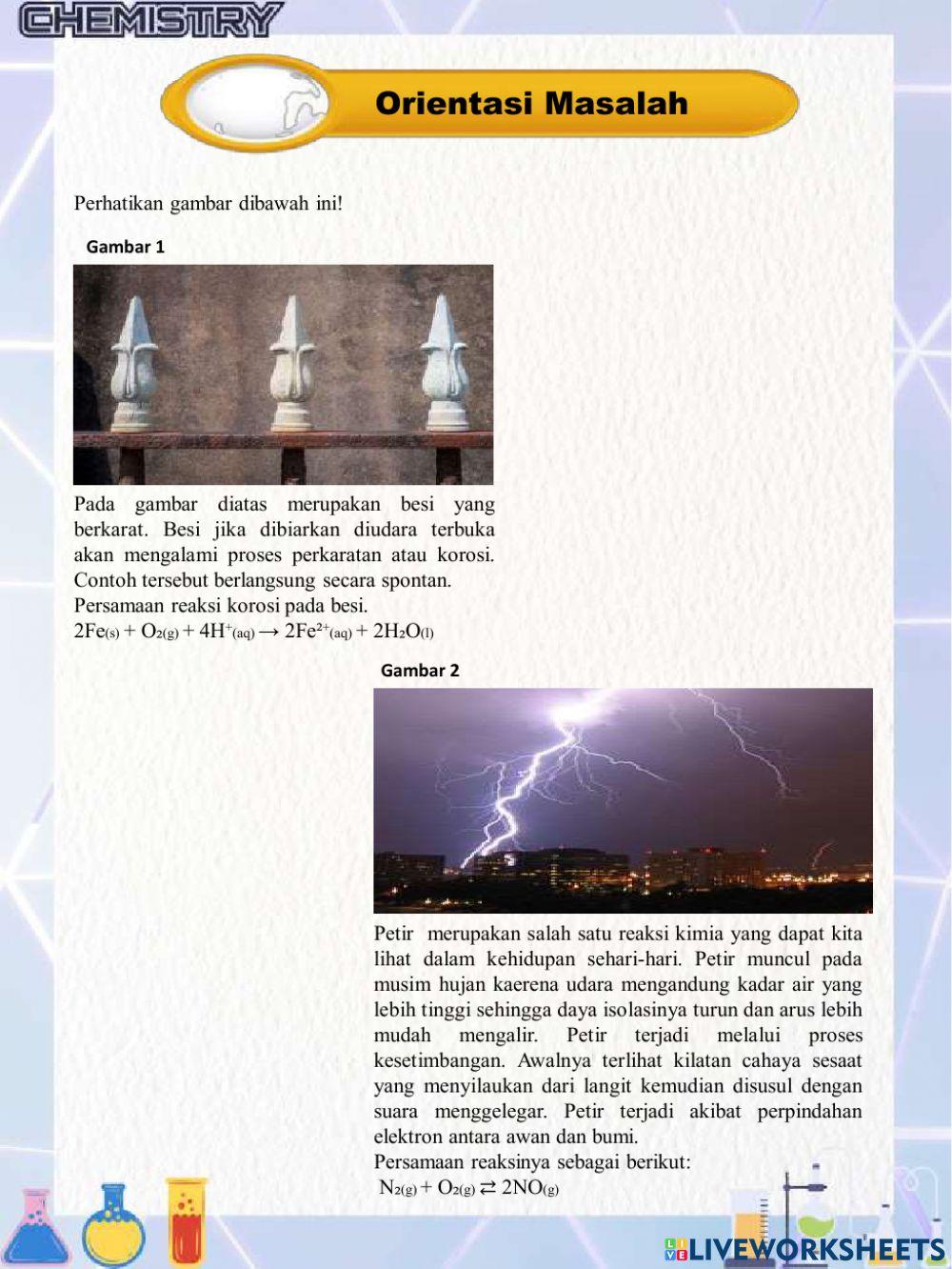 Kesetimbangan Kimia 1