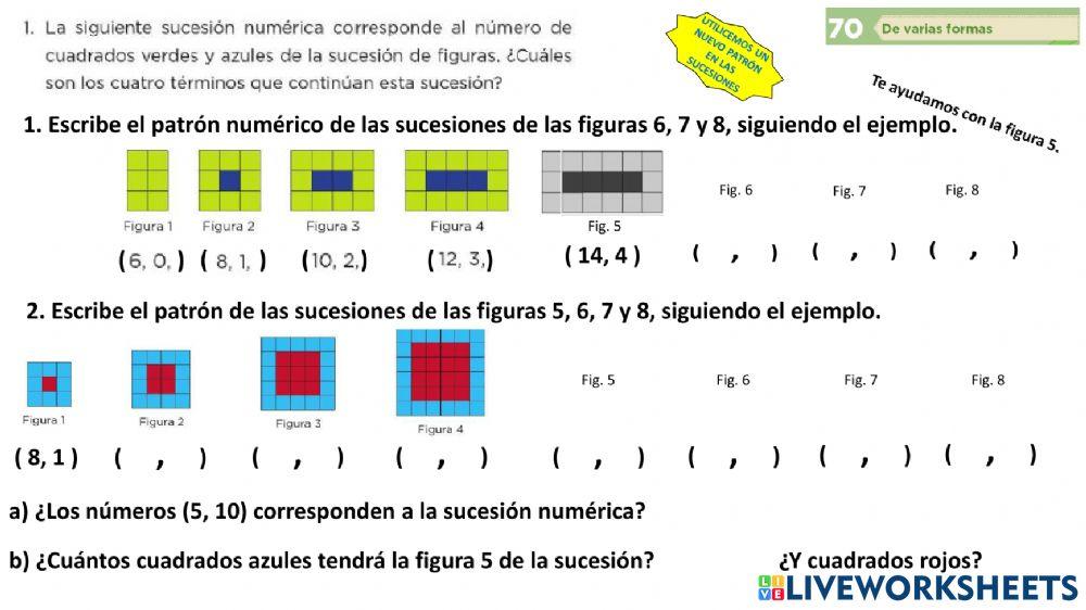 Desafío 70 Sucesiones compuestas