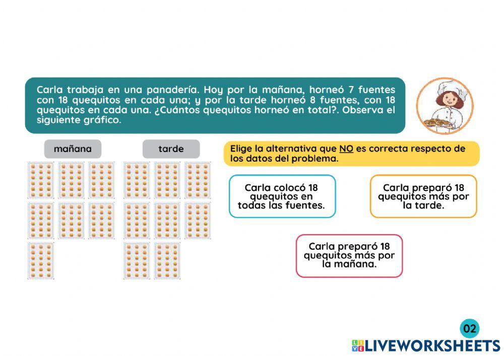 Problemas de multiplimacion