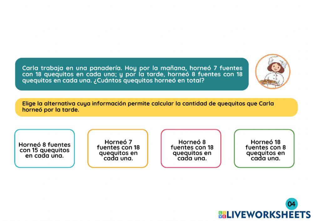 Problemas de multiplimacion