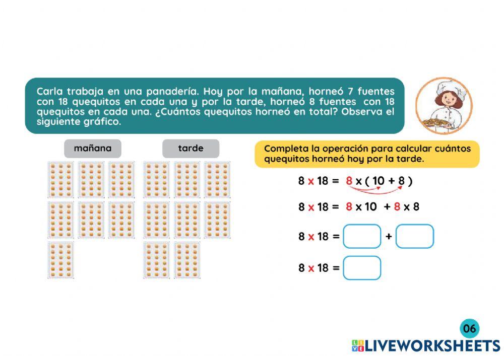 Problemas de multiplimacion